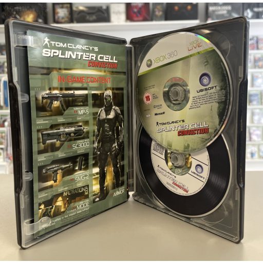 Xbox360 Splinter Cell Conviction Steelbook Edition