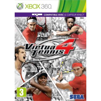 Xbox360 Virtua Tennis 4 (Kinect kompatibilis)