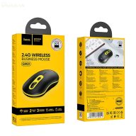   HOCO vezeték nélküli egér 2.4G 1600 dpi (Fekete) Plug and play