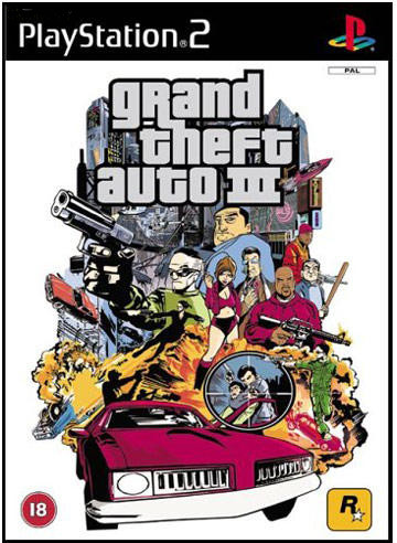 Ps2 Grand Theft Auto 3 (Első kiadású, kisköny és poszterrel)