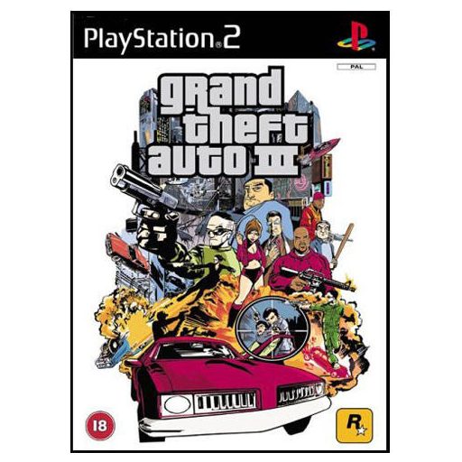 Ps2 Grand Theft Auto 3 (Első kiadású, kisköny és poszterrel)