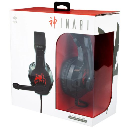 INARI Gaming headset vezetékes fekete