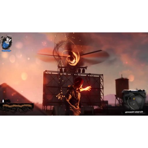 Playstation 4 inFamous Second Son használt