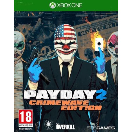 XboxOne PayDay 2 Crimewave Edition használt