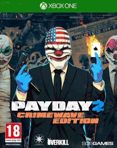 XboxOne PayDay 2 Crimewave Edition használt