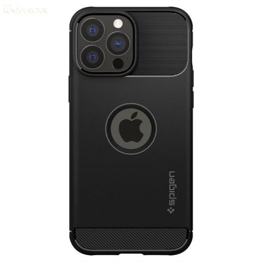 Spigen Rugged Armor iPhone 13 Pro matt fekete tok