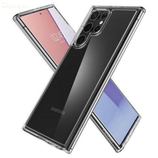 Spigen Ultra Hybrid Samsung S22 Ultra átlátszó tok