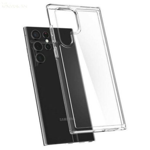 Spigen Ultra Hybrid Samsung S22 Ultra átlátszó tok