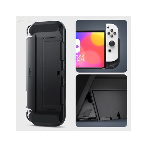 Spigen Thin Fit Nintendo Switch Oled Tok Fekete