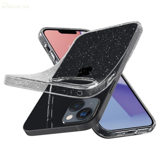 Spigen Liquid Crystal Glitter iPhone 14 Plus csillogós kristály tok