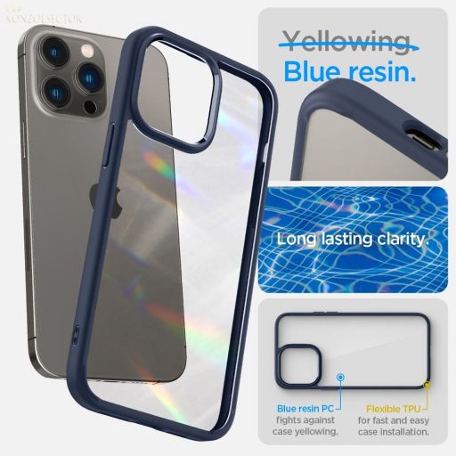 Spigen Ultra Hybrid tok Apple iPhone 14 Pro Navy Blue