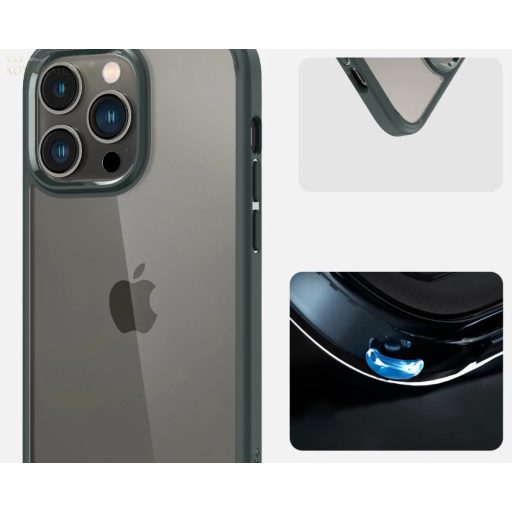 iPhone 14 Pro Spigen Ultra Hybrid tok Abyss zöld