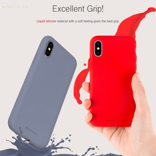 Samsung A33 5G Mercury szilikon tok szürke