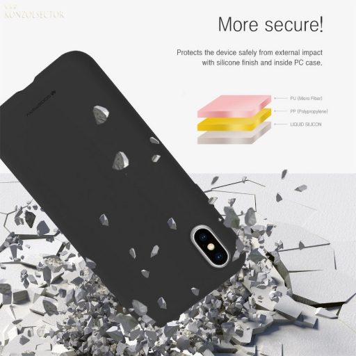 Samsung A33 5G Mercury szilikon tok szürke