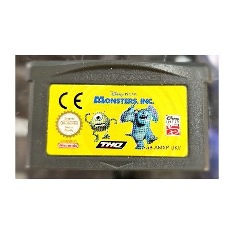 Gameboy Advance Monsters Inc.