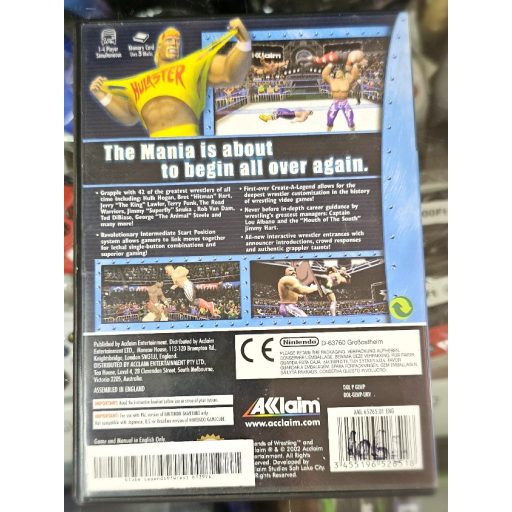 GameCube Legends Of Wrestling