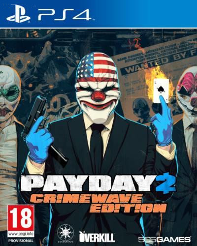 Ps4 Pay Day 2 Crimewave Edition