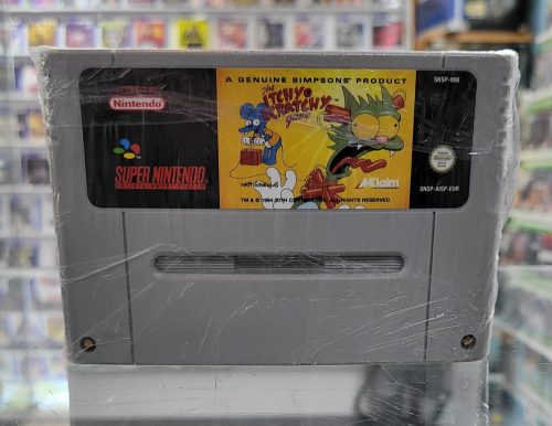 SNES The Itchy & Scratchy Game