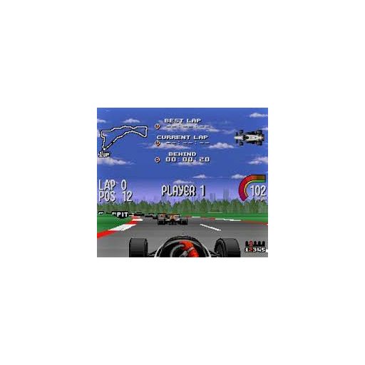 SNES Newman/Haas Indycar featuring Nigel Mansell