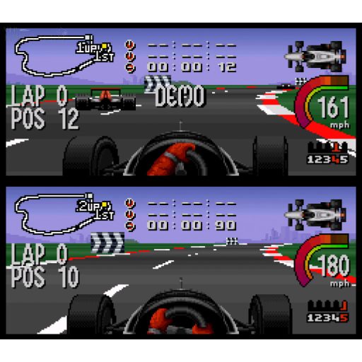 SNES Newman/Haas Indycar featuring Nigel Mansell