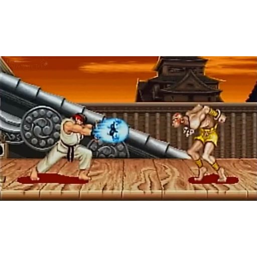 Snes Street Fighter 2 USA verzió