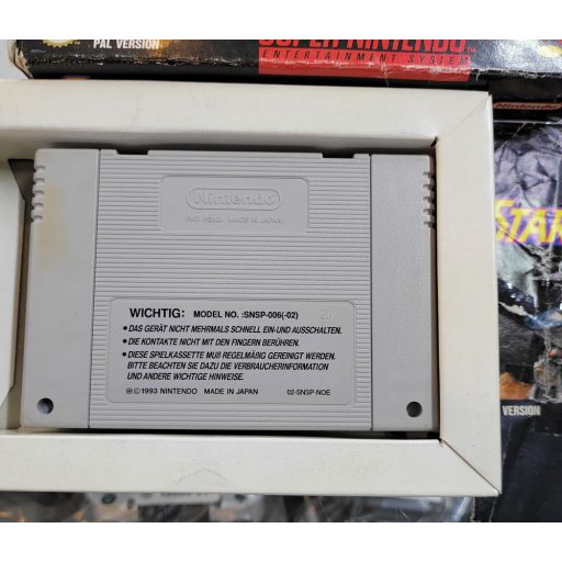 SNES Starwing dobozos