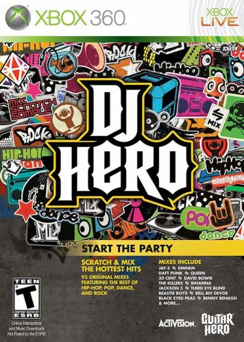 Xbox360 DJ Hero csak a játék (Kell hozzá a DJ pad is) 