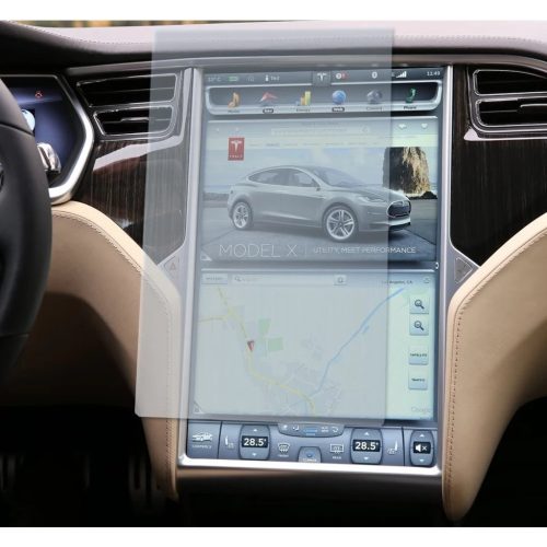 XPRO™ Tempered Glass 0.33mm kijelzővédő üveg / üvegfólia Tesla X / S 2022 előtti modellekhez