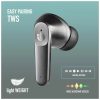 NGS Artica Hush TWS Bluetooth Headset, Fekete ANC