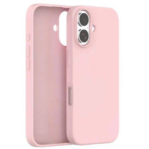 iPhone 16 szilikon tok pink