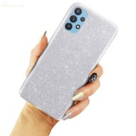 Ezüst csillogós tok Samsung Galaxy A33 5G