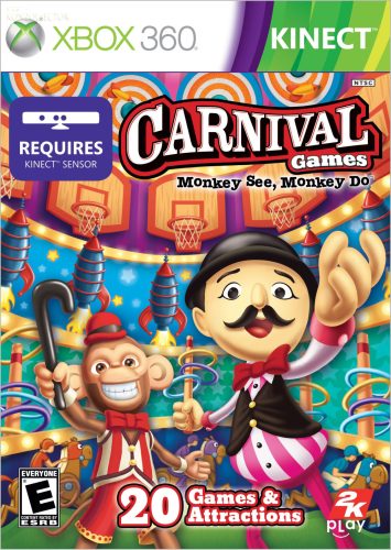 Xbox360 Kinect Carnival Games Monkey see, Monkey do